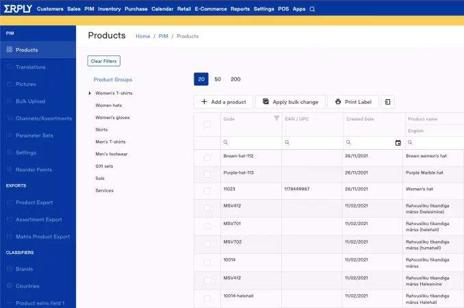 product information management